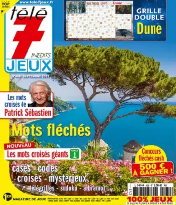 Télé 7 Jeux Inédits N°488 – Septembre 2021  [Magazines]