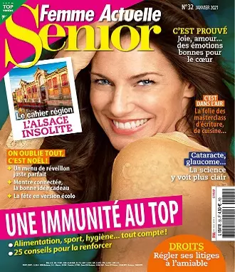 Femme Actuelle Senior N°32 – Janvier 2021  [Magazines]