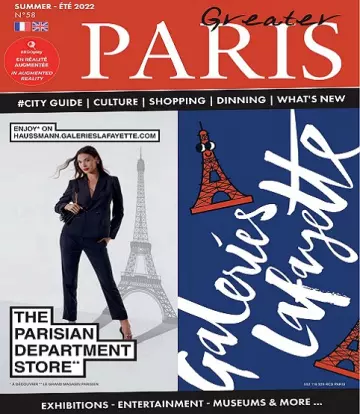 Greater Paris N°58 – Été 2022  [Magazines]