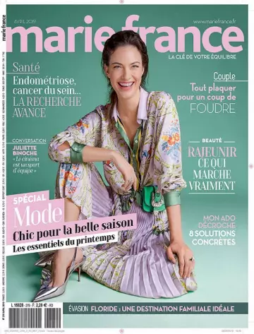 Marie France N°279 – Avril 2019  [Magazines]