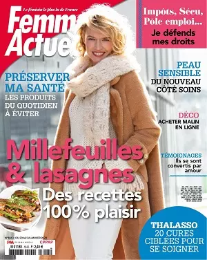 Femme Actuelle N°1843 Du 20 Janvier 2020  [Magazines]