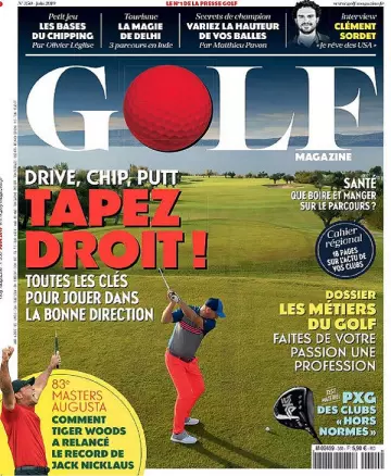 Golf Magazine N°350 – Juin 2019  [Magazines]