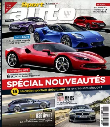 Sport Auto N°715 – Août 2021  [Magazines]