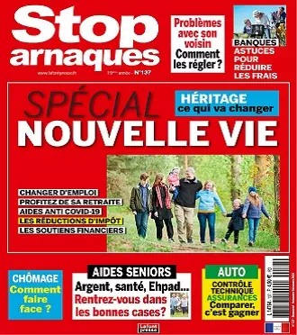 Stop Arnaques N°137 – Novembre-Décembre 2020  [Magazines]