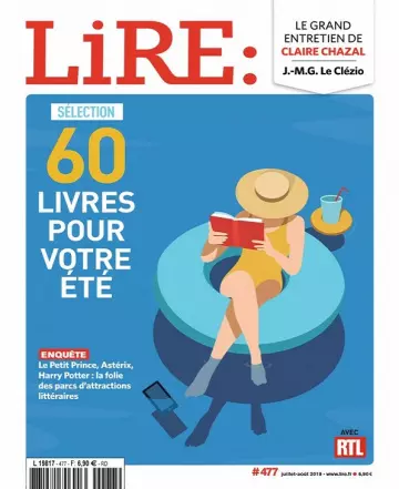 Lire N°477 – Juillet 2019  [Magazines]