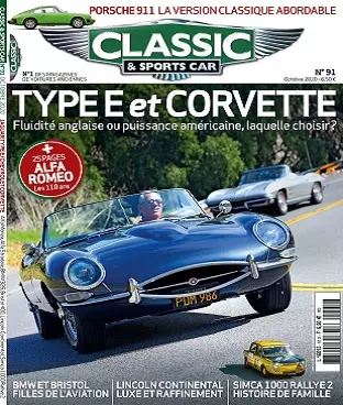 Classic et Sports Car N°91 – Octobre 2020  [Magazines]