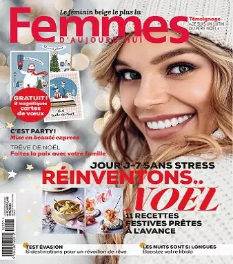 Femmes D’Aujourd’hui N°51 Du 17 Décembre 2020  [Magazines]