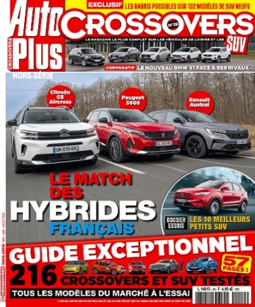 Auto Plus Hors Série Crossovers N°29 – Mai-Juillet 2023  [Magazines]