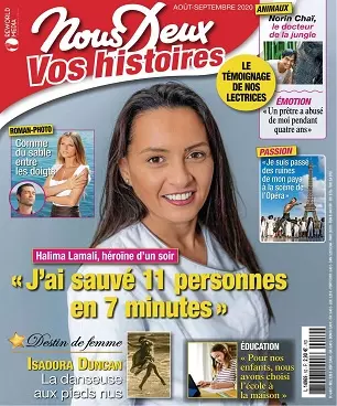 Nous Deux Vos Histoires N°52 – Août-Septembre 2020  [Magazines]