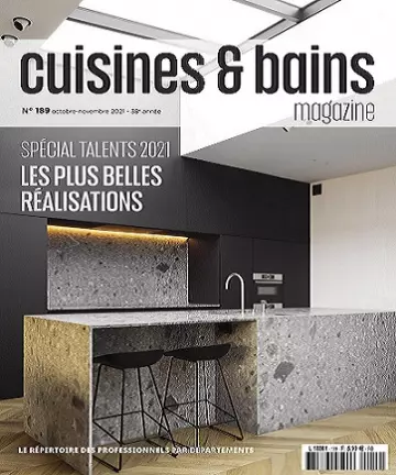 Cuisines et Bains Magazine N°189 – Octobre-Novembre 2021  [Magazines]