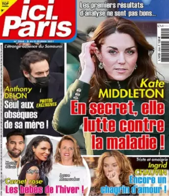 Ici Paris N°3944 Du 3 au 9 Février 2021  [Magazines]