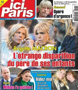 Ici Paris N°3928 Du 14 au 20 Octobre 2020  [Magazines]