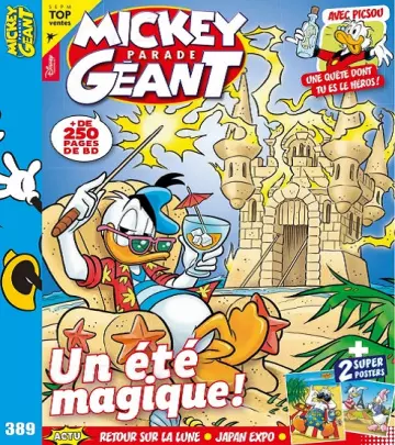 Mickey Parade Géant N°389 – Juillet-Août 2022  [Magazines]