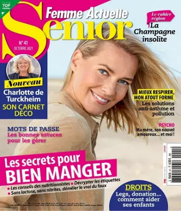 Femme Actuelle Senior N°41 – Octobre 2021  [Magazines]