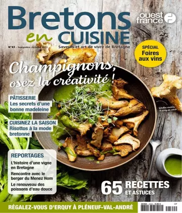 Bretons en Cuisine N°43 – Septembre-Octobre 2022  [Magazines]