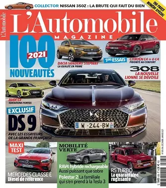 L’Automobile Magazine N°895 – Décembre 2020-Janvier 2021  [Magazines]