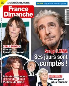 France Dimanche N.4040 - 2 Février 2024  [Magazines]