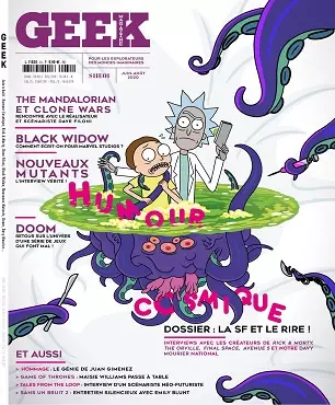 Geek N°31 – Juin-Août 2020  [Magazines]