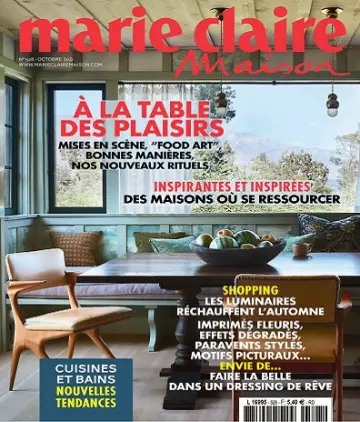 Marie Claire Maison N°528 – Octobre 2021  [Magazines]