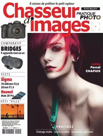 Chasseur d’Images N°410 – Mars 2019  [Magazines]