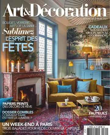 Art et Décoration N°564 – Décembre 2021  [Magazines]