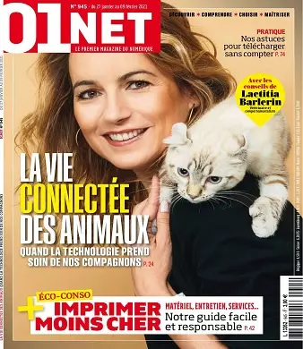 01Net N°945 Du 27 Janvier 2021  [Magazines]