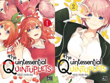 GOTOUBUN NO HANAYOME (THE QUINTESSENTIAL QUINTUPLETS) - TOMES 01 ET 02  [Mangas]