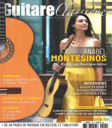 Guitare Classique N°102 – Décembre 2022-Février 2023  [Magazines]