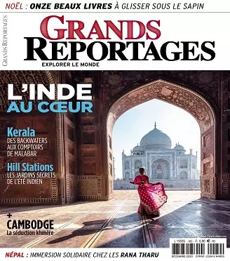 Grands Reportages N°482 – Décembre 2020  [Magazines]