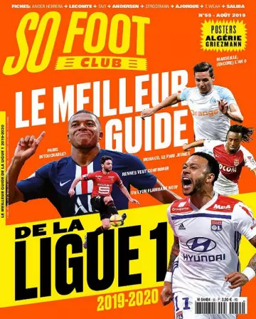 So Foot Club N°55 – Août 2019  [Magazines]