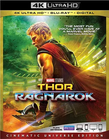 Thor : Ragnarok  [BLURAY REMUX 4K] - MULTI (TRUEFRENCH)