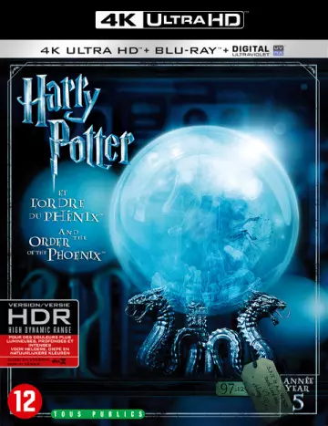 Harry Potter et l'Ordre du Phénix  [BLURAY 4K] - MULTI (TRUEFRENCH)