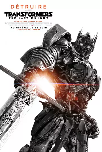 Transformers: The Last Knight  [BRRIP] - VOSTFR