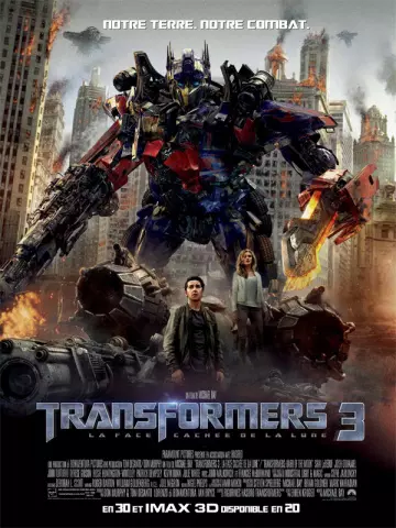 Transformers 3 - La Face cachée de la Lune  [DVDRIP] - FRENCH