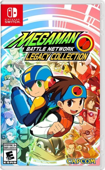 Mega Man Battle Network Legacy Collection Vol. 1 and 2 v1.0.2 Incl 2 Dlcs  [Switch]