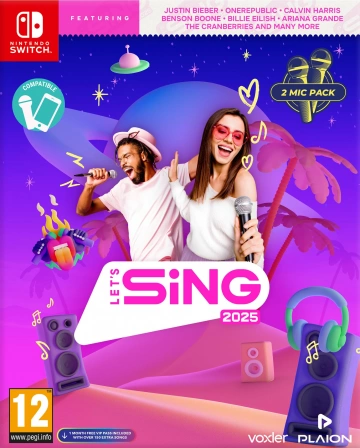 Let’s Sing 2025 V1.0.1 Incl 2 Dlcs [Switch]